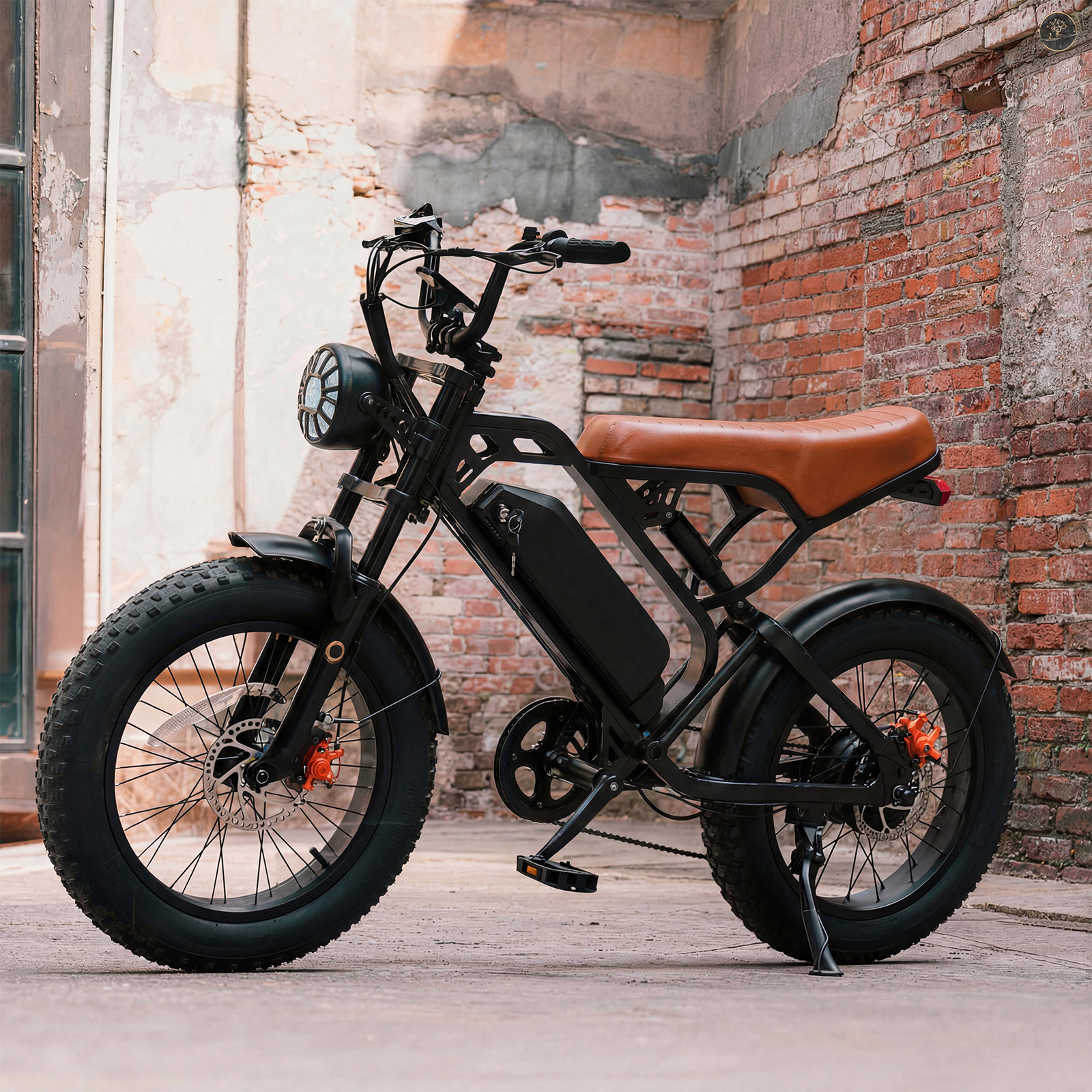 16'' Fat Tire Electric Bike 1500W Peak Motor 48V E-Bike 28MP