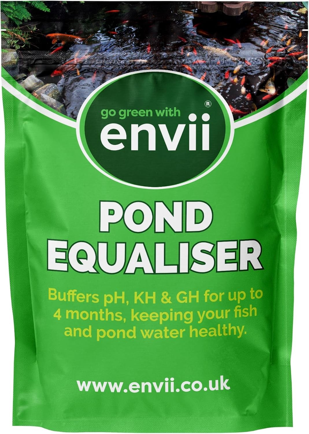 Envii Pond Equaliser – Pond pH Buffer Instantly Balances, and Stabilises pH,