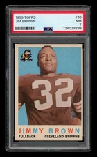 1959 Topps Set-Break # 10 Jim Brown PSA 7 NM