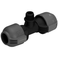 "Gardena T-StüCk 25 Mm X 1/2\"-AußEngewinde Pipeline Sprinkler Regner"