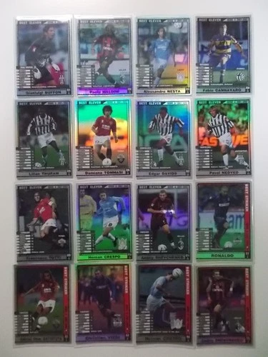 Panini WCCF 2001 1.0 2.0 BEST ELEVEN STRIKER FANTASISTA AE TOP SCORERS