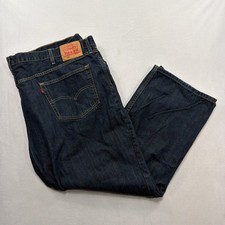Levi's Jeans 559 Relaxed Straight Dark Wash Blue Denim Mens W52 L29