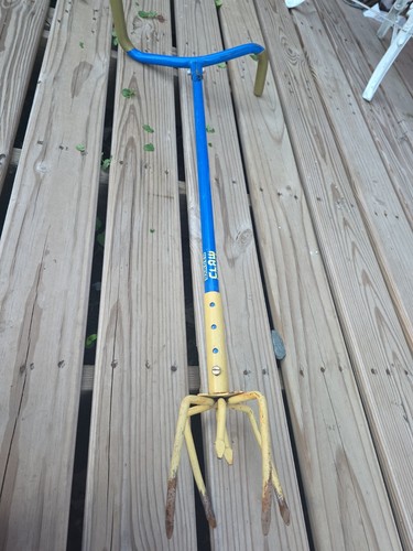 Garden Claw Gold Soil Twist Cultivator Adjustable Handheld Garden Tool #2