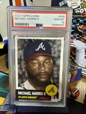 2023 Topps Living Set - Michael Harris II #599 /8895 (RC) PSA 10