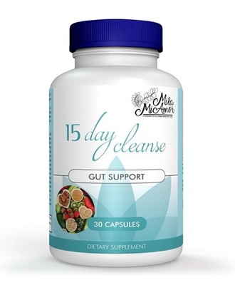 15 Day Cleanse - Gut and Colon Support, Detox, Weight Loss, Constipation Relief