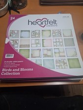 Heartfelt Creations birds and blooms HCDP1-250. 24 page Scrapbook