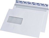 Mailmedia BriefumschläGe C5 Haftklebend Mit Fenster Weiß 500 BriefumschläGe