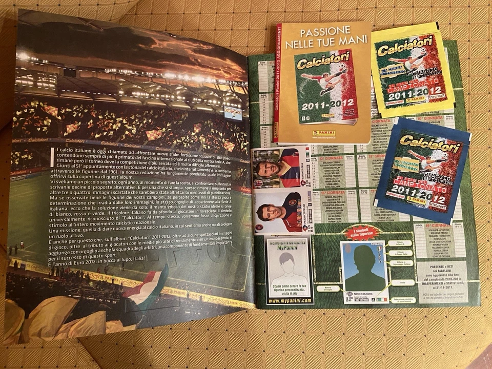 Album Calciatori Panini Completo Di Tutte Le Figurine E Aggiornamenti 2011 2012 - Immagine 2 di 4