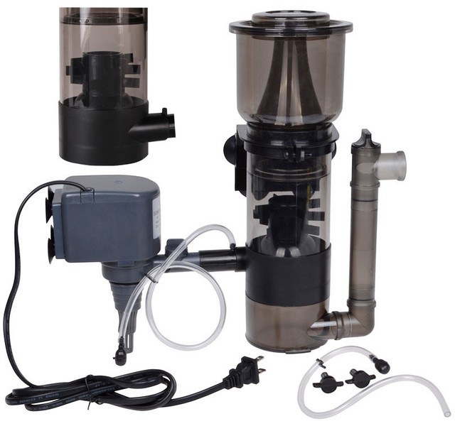 150 Gal Aquarium Protein Skimmer W/ 530gph Pump Filter Powerhead Tank