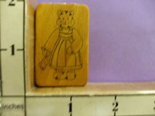 COMOTION Cat dress mouse  RUBBER STAMP 33J
