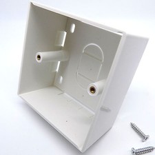 RJ45 Network Cat5e Cat6 1 - 2 Gang Face Plate Back Boxes Keystone Jack Wholesale