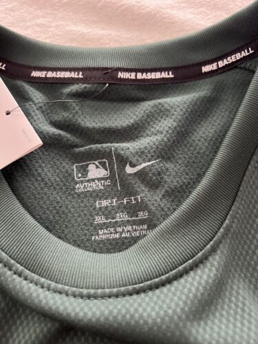 NWT Oakland Athletics Nike Dri Fit MLB Long Sleeve Shirt 3XL - Picture 5 of 5
