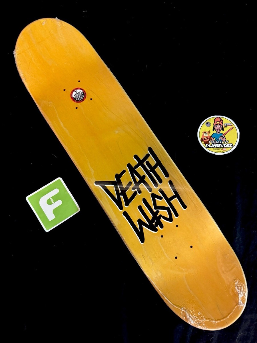 RARE Jim Greco Black Red Foil Credo Hammer Deathwish Skateboard