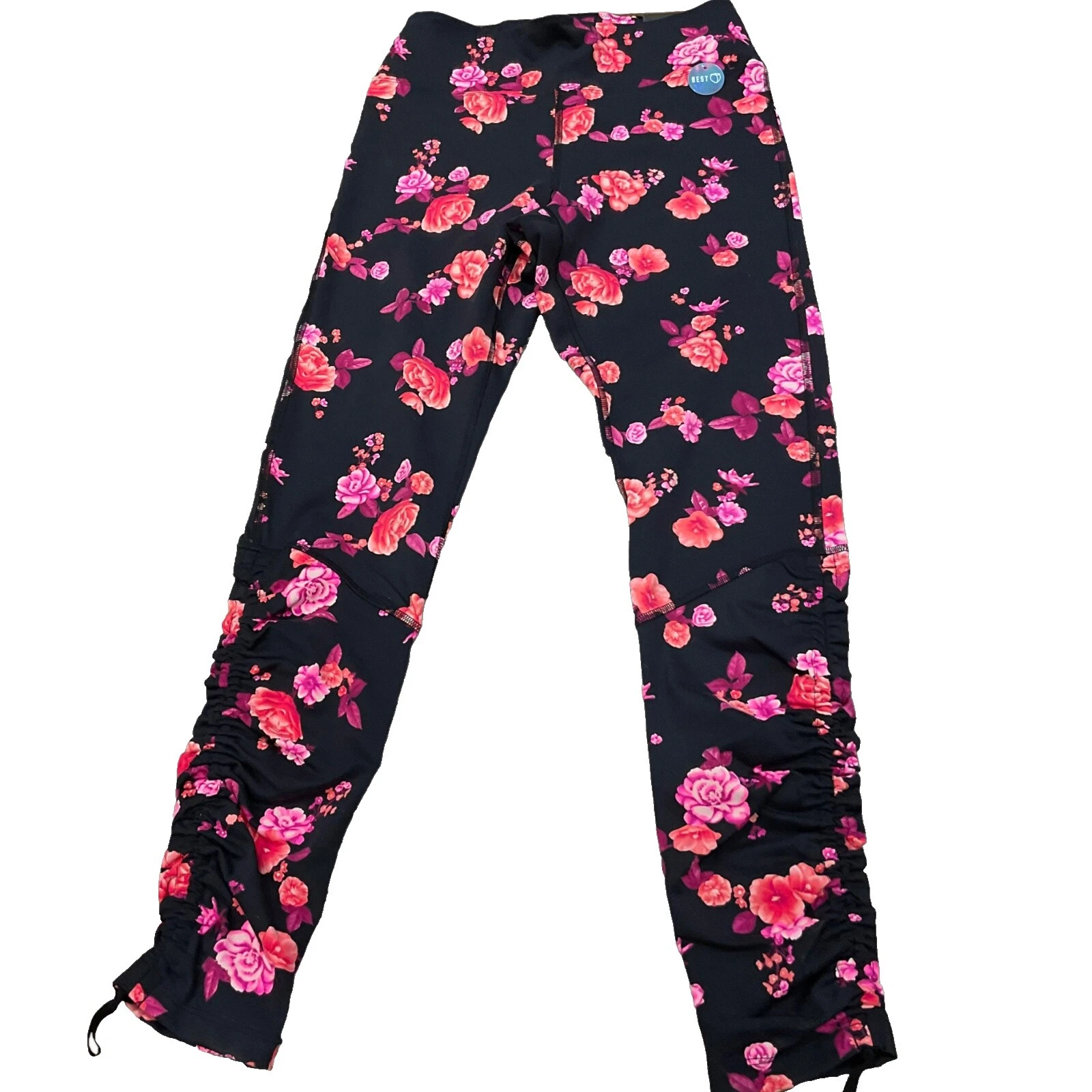 Polyamide Floral Leggings for Women