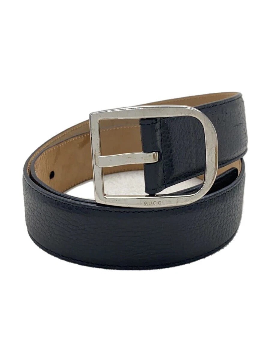 Gucci ceinture cuir noir homme 449716 occasion