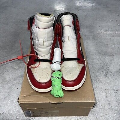 Nike Air Jordan Retro 1 High Chicago Off White Sz 7 100 Nike Air Jordan Retro 1 High Chicago Off White Sz 7 100