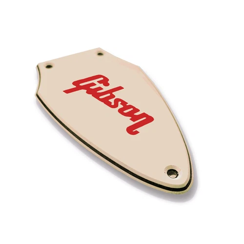 New Cream 3 Ply Truss Rod Cover for Gibson Flying V + Red Decal Made In USA