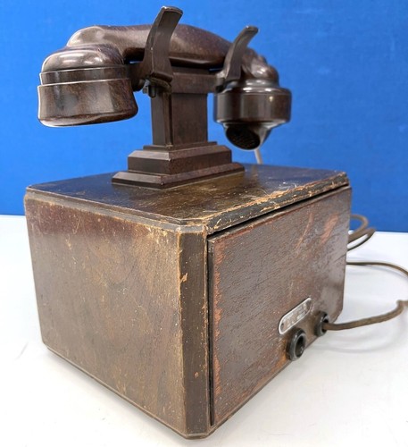 Diktiertelefon mit Papieren 40er Jahre - Bild 4 von 9