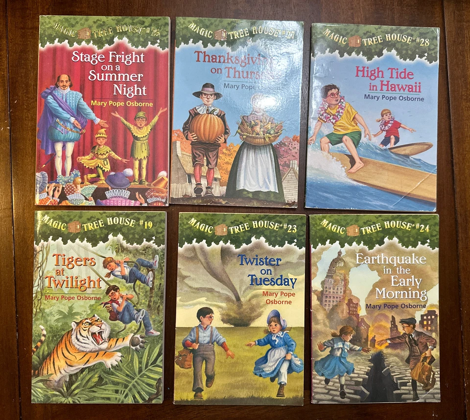 Magic Tree House Books Lot Of 25 Series by Mary Pope Osborne. Dinosaurs Kids - Image 2 of 4