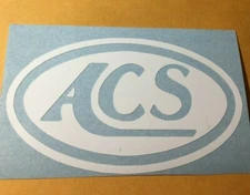 ACS BICYCLE RACING BMX Decal STICKER Old School 80's Hutch CW Haro SE Boss FA GT