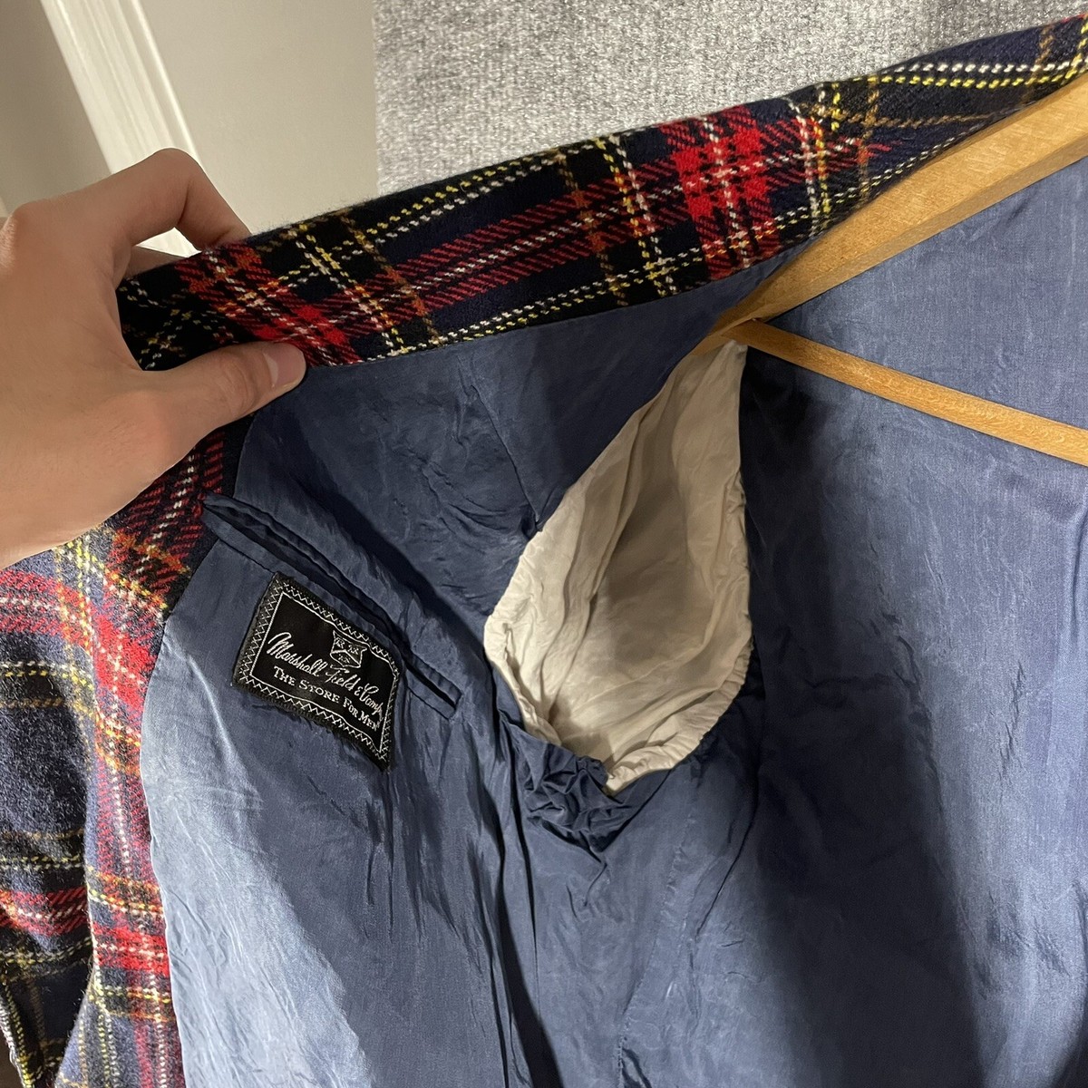 VINTAGE 60s Marshall Field & Company Cashmere Blazer Sport Jacket