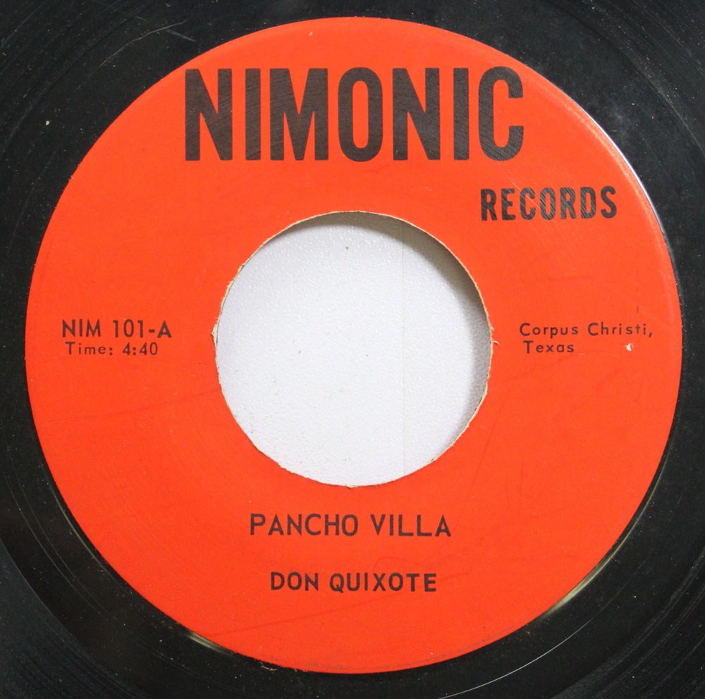 Hear! Novelty Comedy 45 Don Quixote - Pancho Villa / Spanish Eyes 