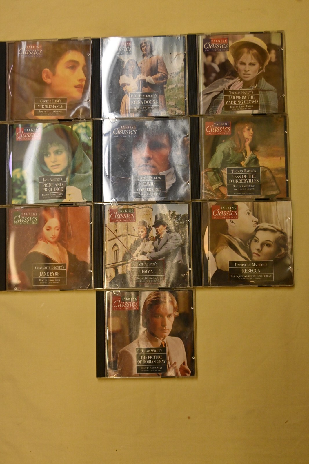Set of 10 CD Audio Books eBay