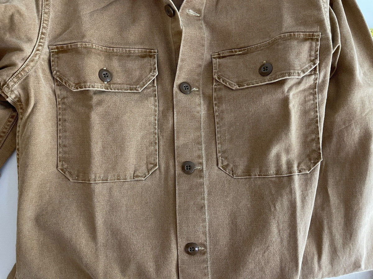 J.Crew NWT Wallace & Barnes shirt-jacket in stretch duck