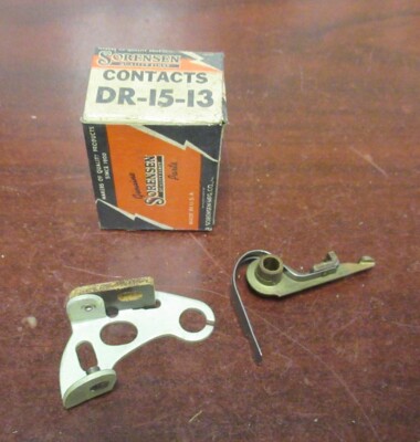 1948-55 Packard NEW Sorensen V8 Distributor Contact Point Set DR-15-13