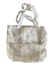 Set 5 Ikea Skynke Foldable Reusable Shopping Bags Pocket Tote Blue White Free Sh