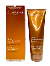 Clarins Self Tanning Instant Gel Fresh  Non-Oily 125ml/4.5oz New w/ Box