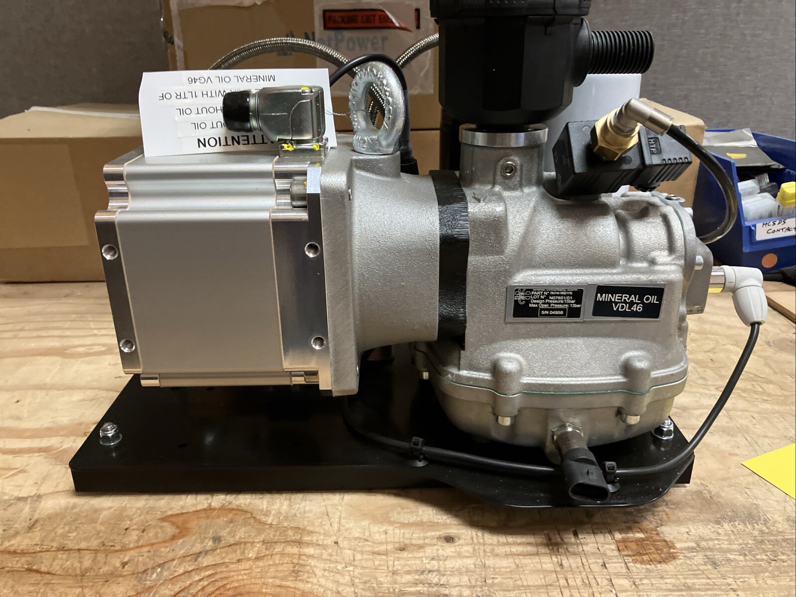 Eair V60 W2-80-60 4000v Ti5 0 Onboard Electric Air *