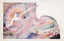 The Pearl Art Print – Ernest Lessieux 1901 – Art Nouveau Fantasy Illustration