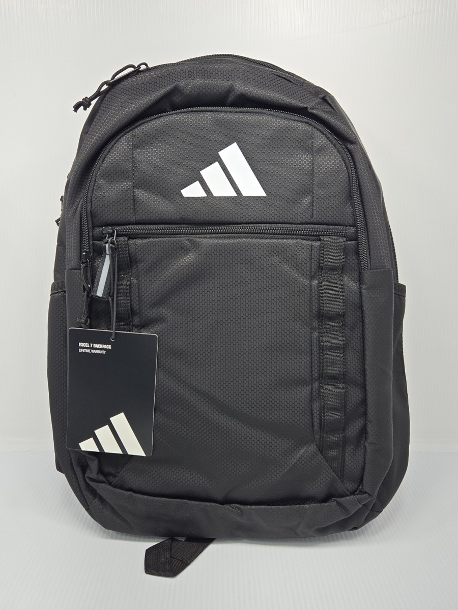 adidas excel backpack canada Durable Large Athletic Laptop Book Bag, Black/White 3 Stripe Webbing, OSFA, Excel Backpack for Men & Women – Durable Large Athletic Laptop Bag Electronics In addition adidas Excel 6 Backpack -