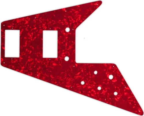 WD Custom Pickguard For Left Hand Gibson 1966-1970 And 1975-1982 Flying V Mah...