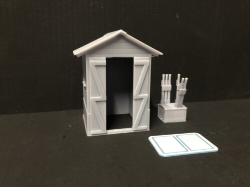 The Signal Mans Hut with levers and glazing Woody Bay - NG7 - 7mm Scale - Picture 2 of 12