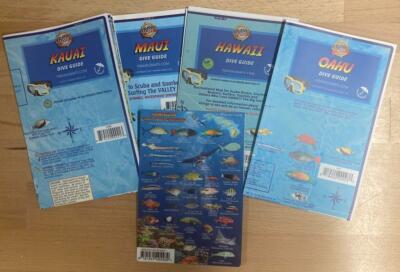 Hawaii Dive Map Pack - Franko Dive & Snorkel Maps of Oahu, Kauai, Maui, Hawaii