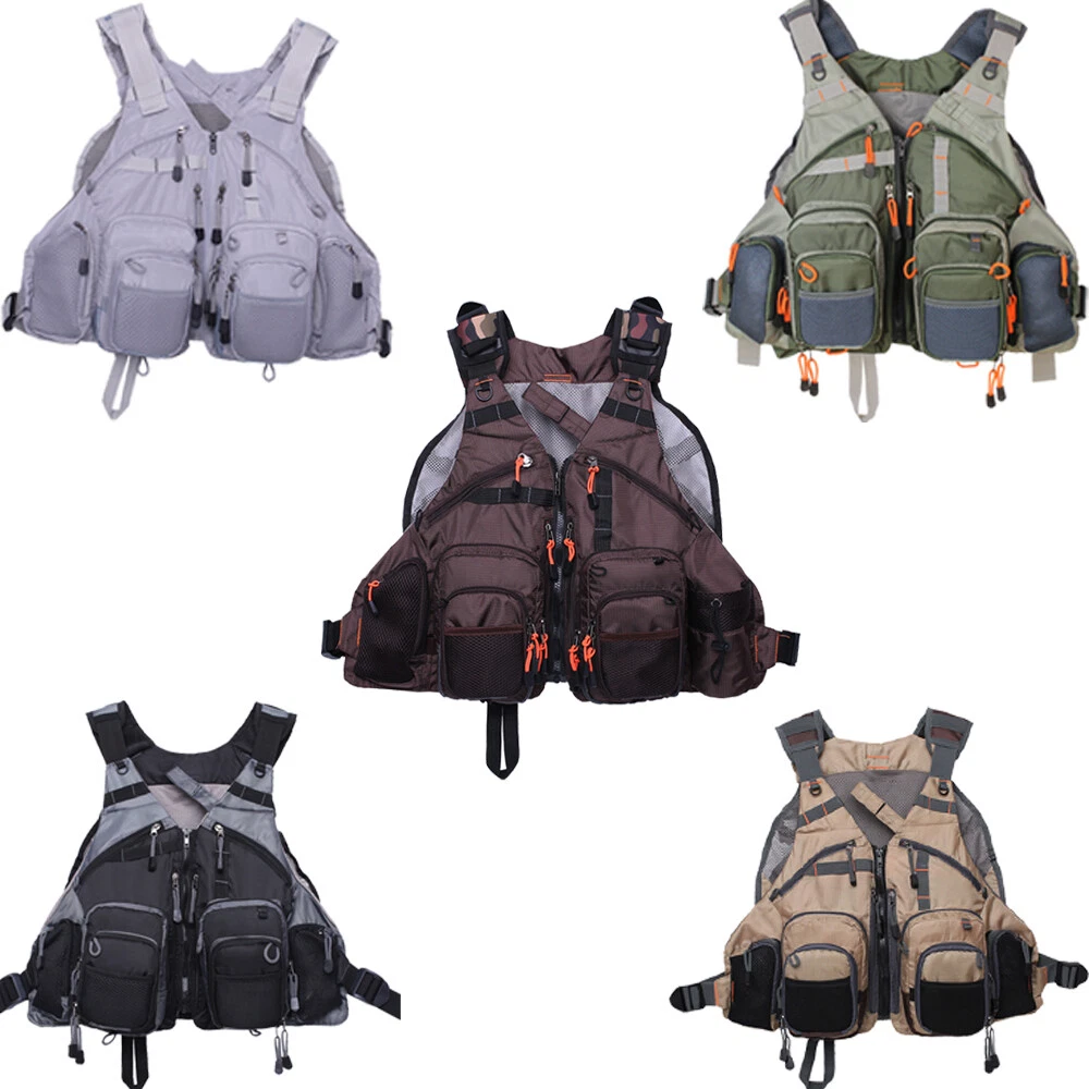 Fishing Vest backpack For Fly Fishing General Size Mesh Adjustable Mutil-Pocket
Opens in a new windo
