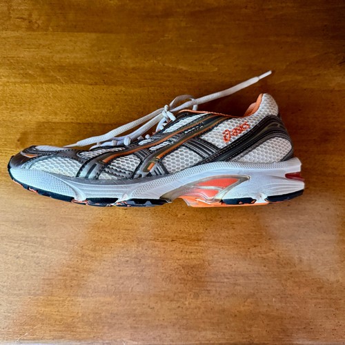 Asics GEL-Contend 2 White Silver Orange Running Athletic Shoes Women's Size 7.5 - Picture 10 of 11