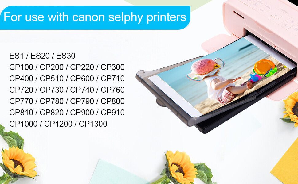 Fits Canon Selphy CP710/CP720 KP-108IN 3115B001 3 Ink Toner Fits Canon Selphy CP710/CP720 KP-108IN 3115B001 3 Ink Toner