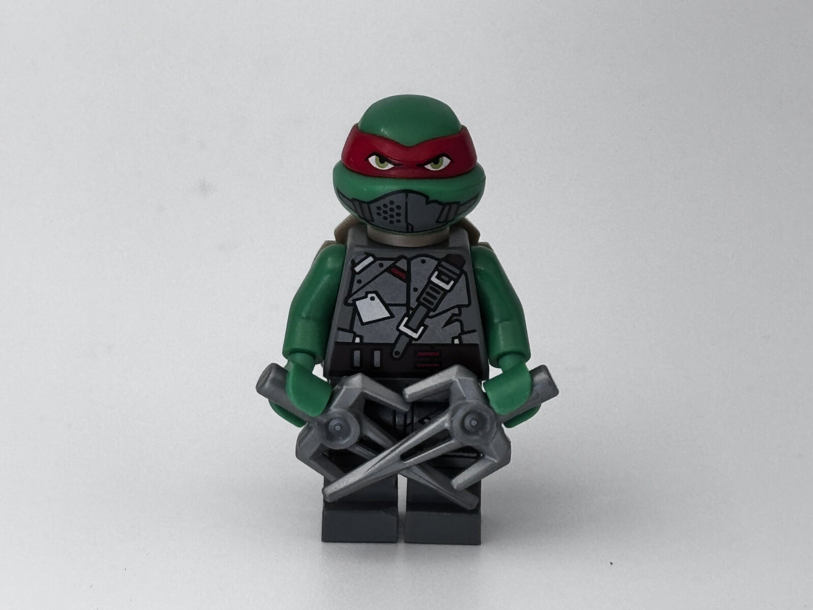 Lego Raphael Weapon LEGO Raphael With Armor Minifigure Teenage Mutant Ninja Turtles TMNT ...