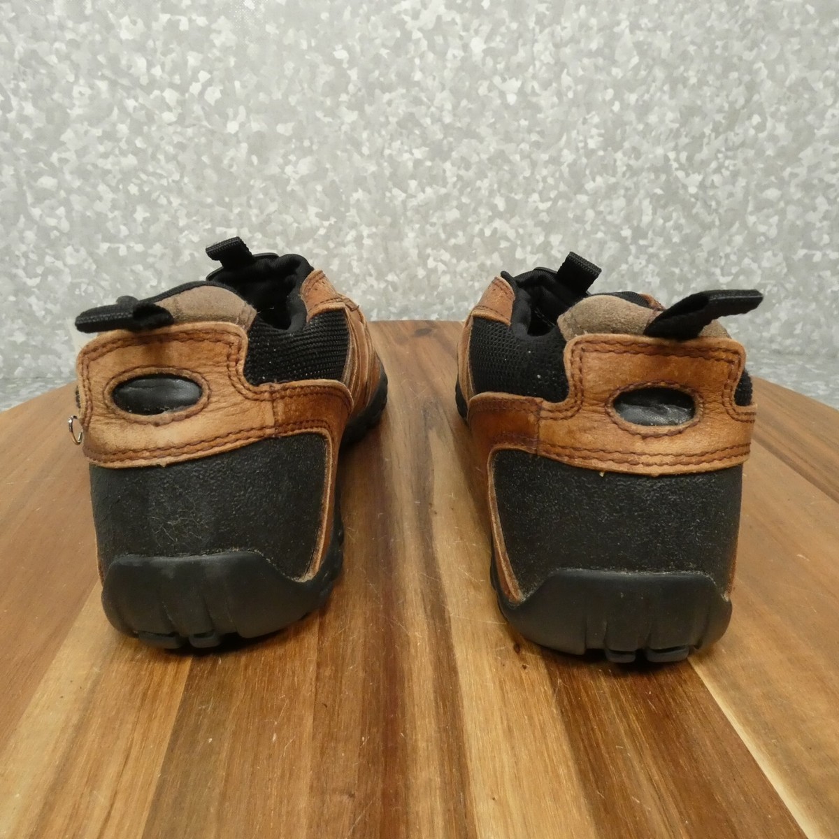 靴 Timber Men's Britton Road 7-Eye Moc Toe Boots - Wheat Full-Grain