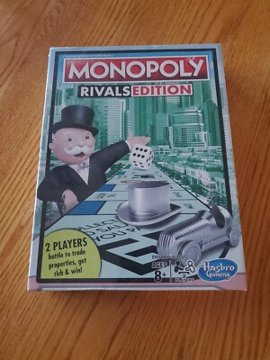 Monopoly Rivals Edition | 2 Player Game | Hasbro Gaming | Brand New Sealed