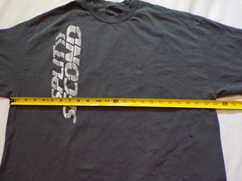 Split Second T-shirt ps3 xbox 360 used rare - Picture 4 of 10