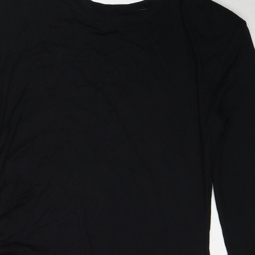 Pullover collo rotondo da donna nero Marks and Spencer taglia 10 viscosa taglia 10 - Shoul - Foto 5 di 10