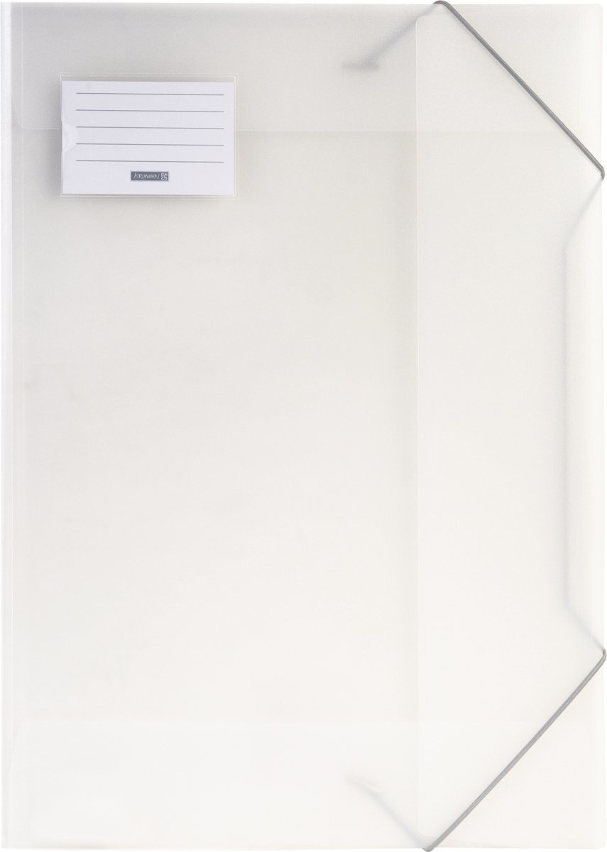 Classeurs Transparents A4 Recyclés – Dos 22 Mm – Lot De 2 – Pochette De Personnalisation Avant