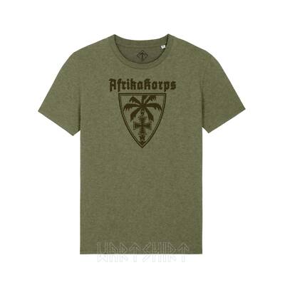 WEHRMACHT BIERMACHT vintage Tシャツ　クロスオーバー Maglietta AfrikaKorps Wehrmacht Deutschen Heeresgruppe Afrika Dak