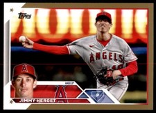 Jimmy Herget 2023 Topps Gold /2023 #254 Los Angeles Angels