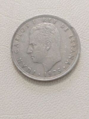 1991年製ロス・テンブラーズ MADE in SPAIN SPAIN,25 Pesetas 1975 (*77) KM# 808 copper-nickel Coin T155