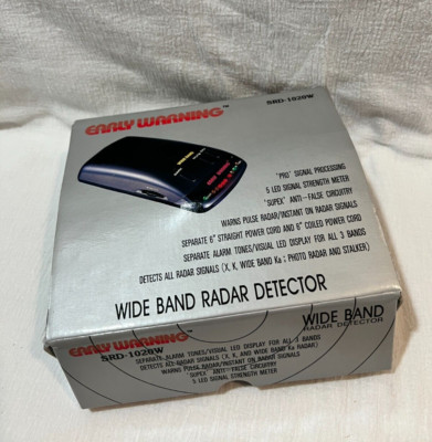 Wide Band Radar Detector Pro Signal Warning SRD-1020W  Early Warning